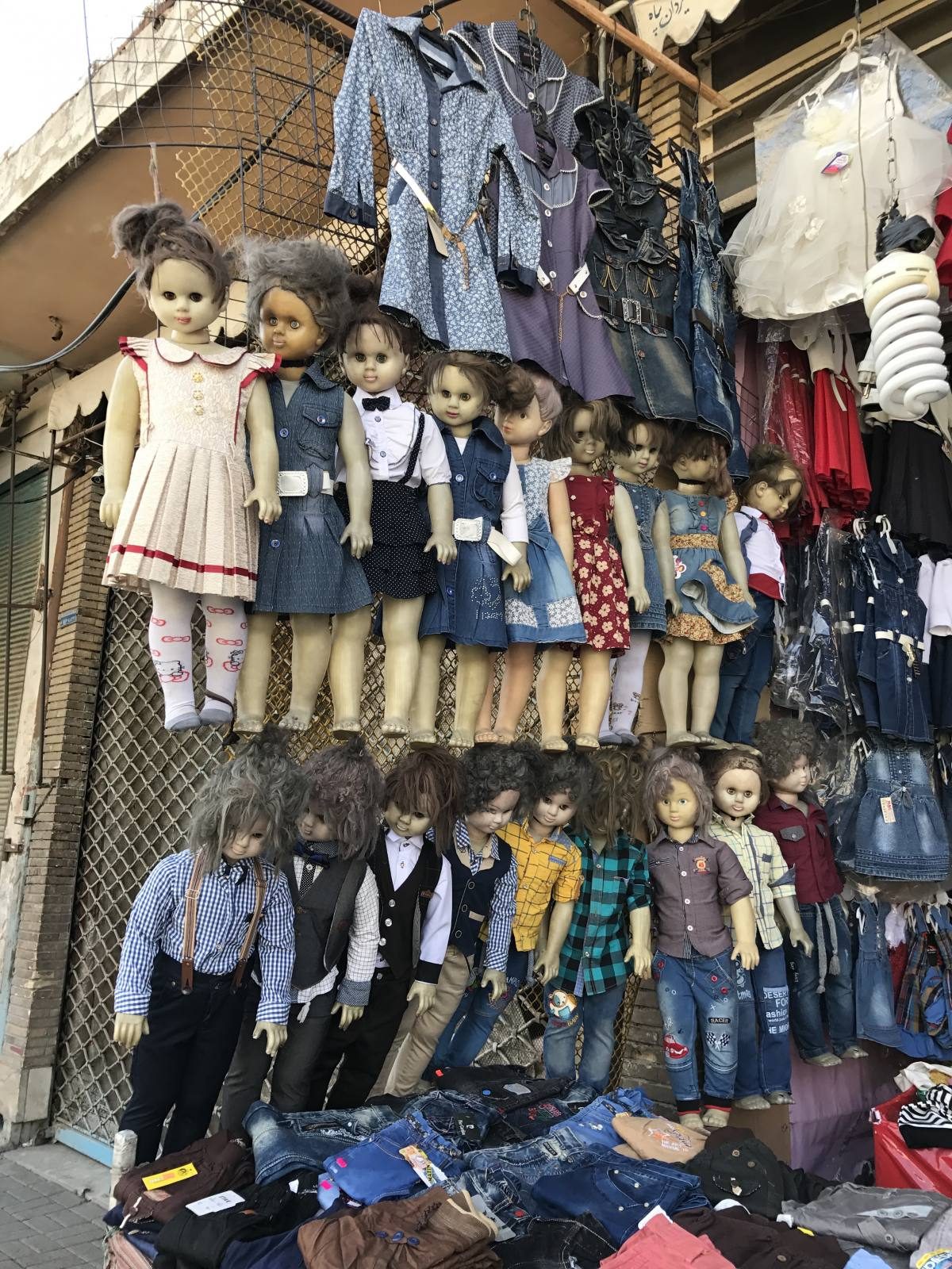 creepy dolls in Iran