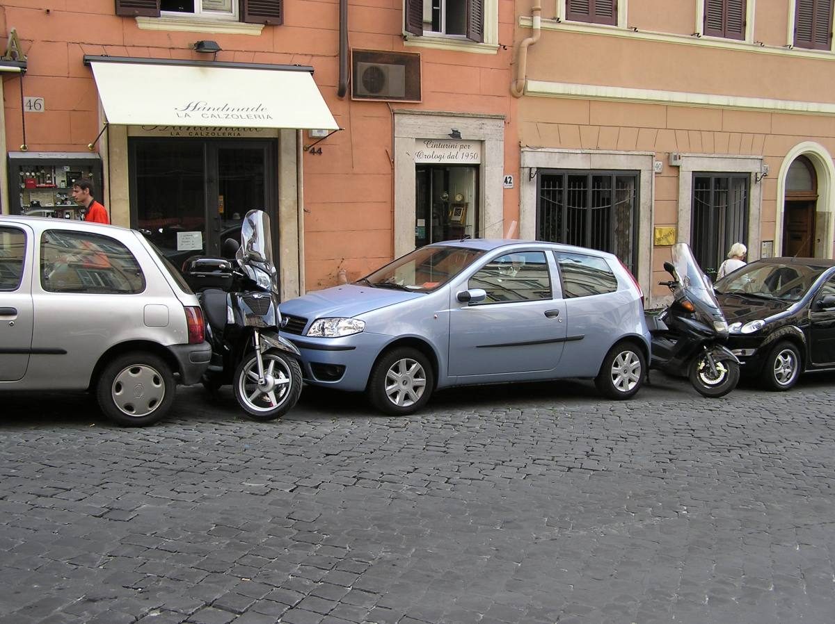 停车在意大利