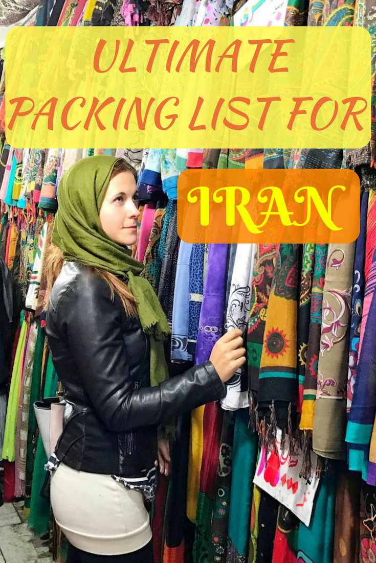 Ultimate Packing List for Iran
